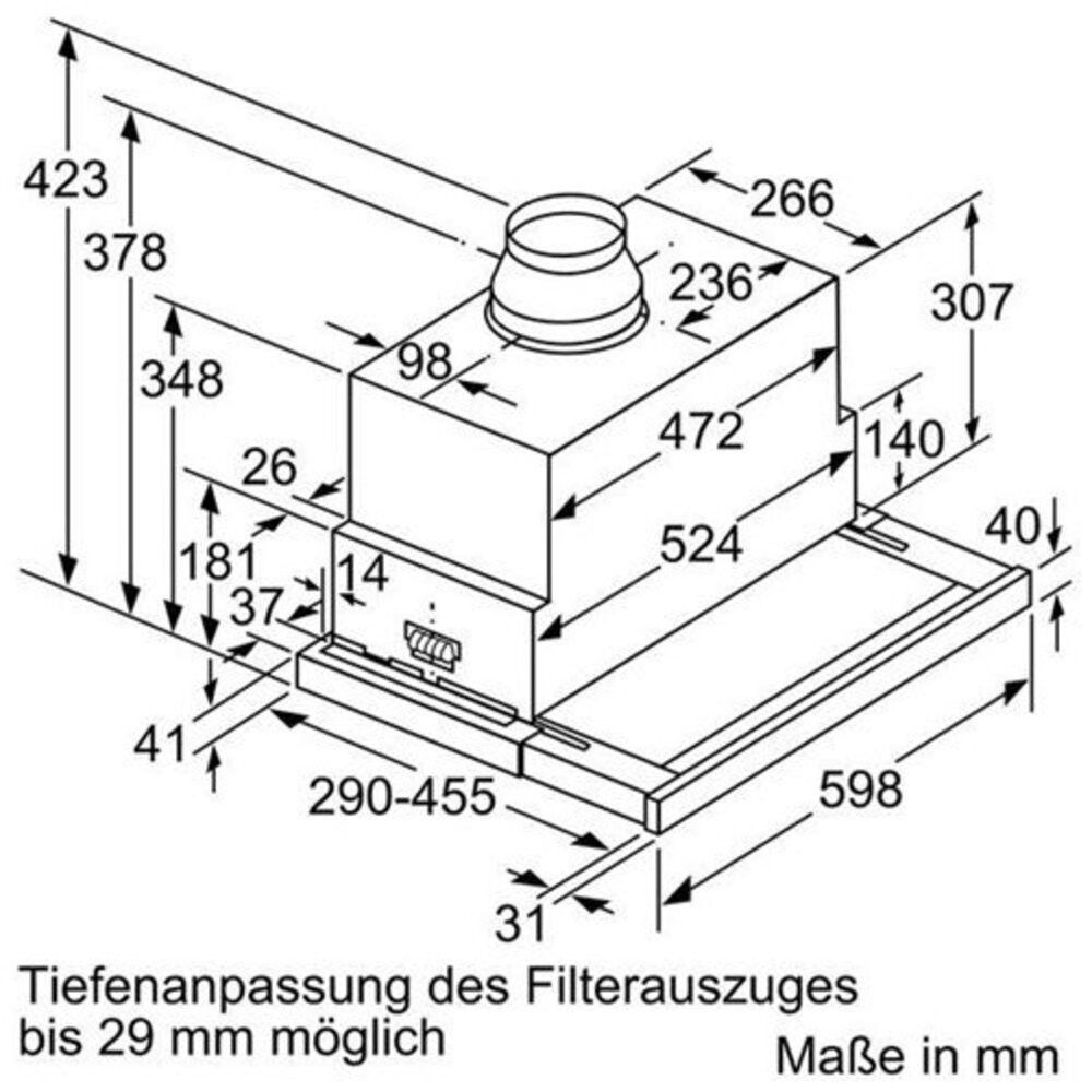 Įmontuojamas gartraukis Siemens LI69SA684 Įmontuojamas gartraukis Siemens LI69SA684