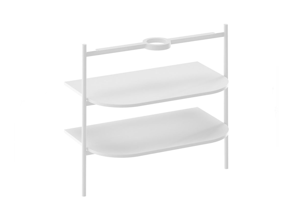 Spintelė po praustuvu Ravak CS Yard 80, matinė balta, D80000E006