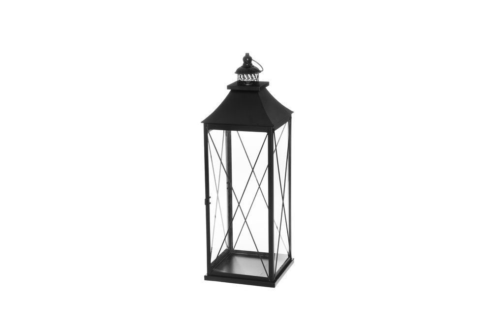 Žibintų komplektas 4 Living Collection Lantern Paula, 3 vnt., juoda, 6410416063980