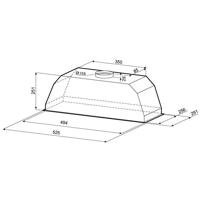 Gartraukis Krona AMELI 600 INOX "Sensor"