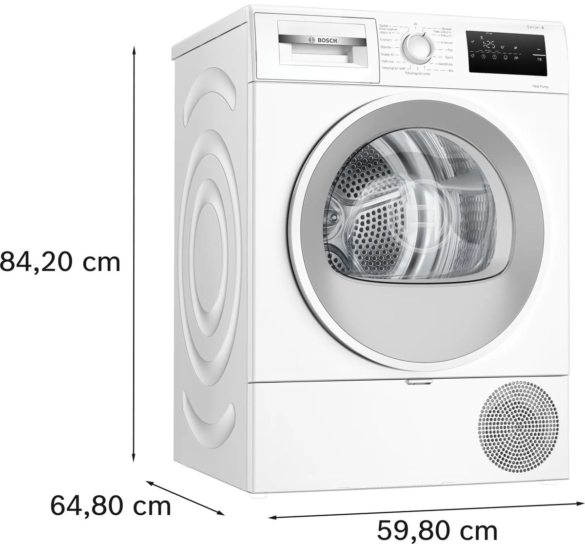 Džiovyklė Bosch WTH85V0CSN