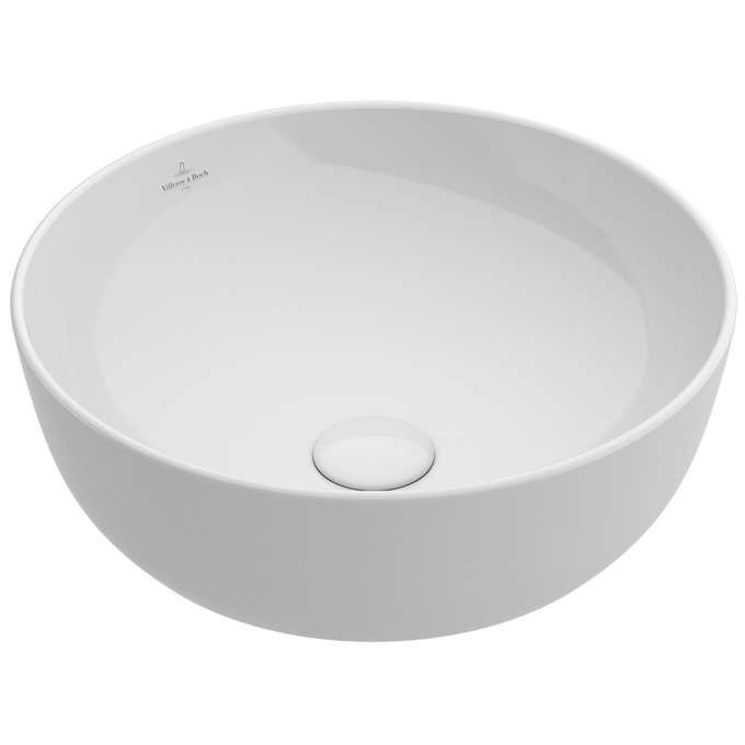 Praustuvas Villeroy & Boch ARTIS 43 cm baltas su CP 417943R1