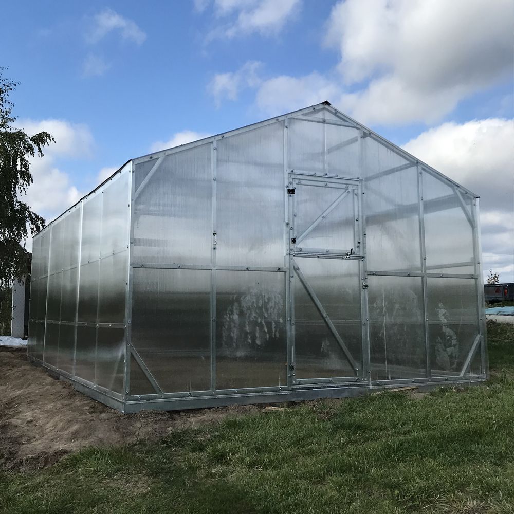 Šiltnamis DELUXE 4x6m. 4 mm