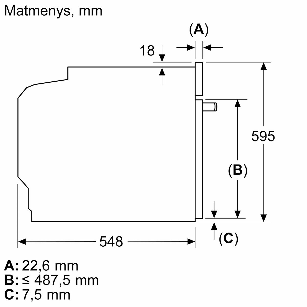 Orkaitė Neff B69CS7MY0
