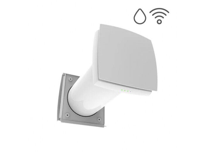 Mini rekuperatorius Adolus AD - L50H - W su drėgmės jutikliu ir WIFI