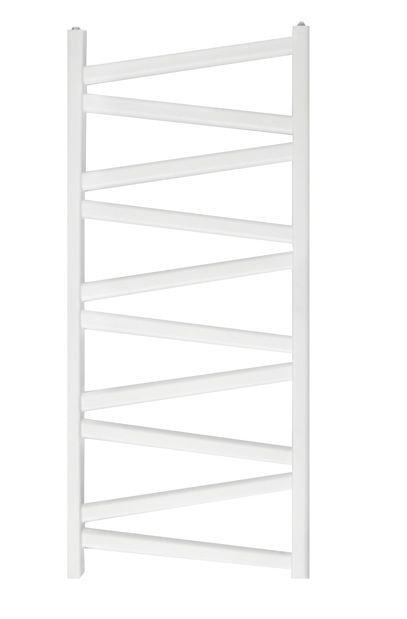 Rankšluosčių džiovintuvas Regnis Mix Kalipso 44x140 cm, balta matinė (struktūrinė) Rankšluosčių džiovintuvas Regnis Mix Kalipso 44x140 cm, balta matinė (struktūrinė)