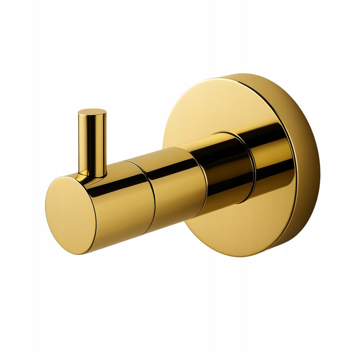 Kabliukas Balneo QUBE 1, blizgaus aukso sp., M0101080101