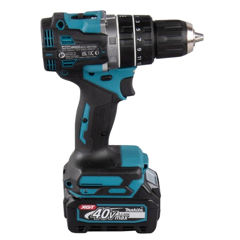 Akumuliatorinis smūginis gręžtuvas MAKITA HP002GD201 40V Max XGT