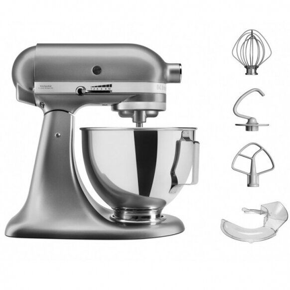 Virtuvinis kombainas KitchenAid Classic 4,3 L Sidabrinė, 5KSM95PSECU