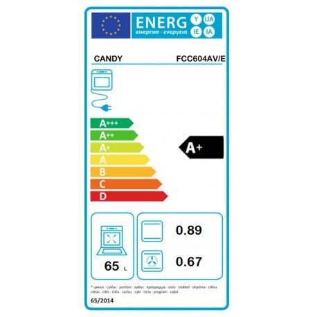 Orkaitė Candy FCC604AV