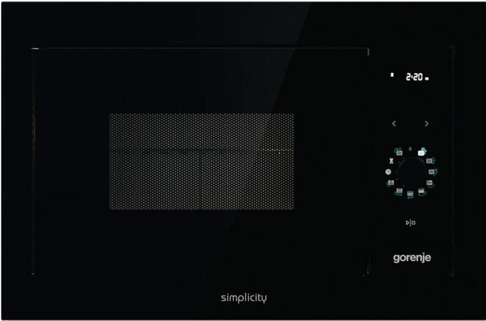 Mikrobangų krosnelė su griliumi GORENJE BM235G1SYB, juoda