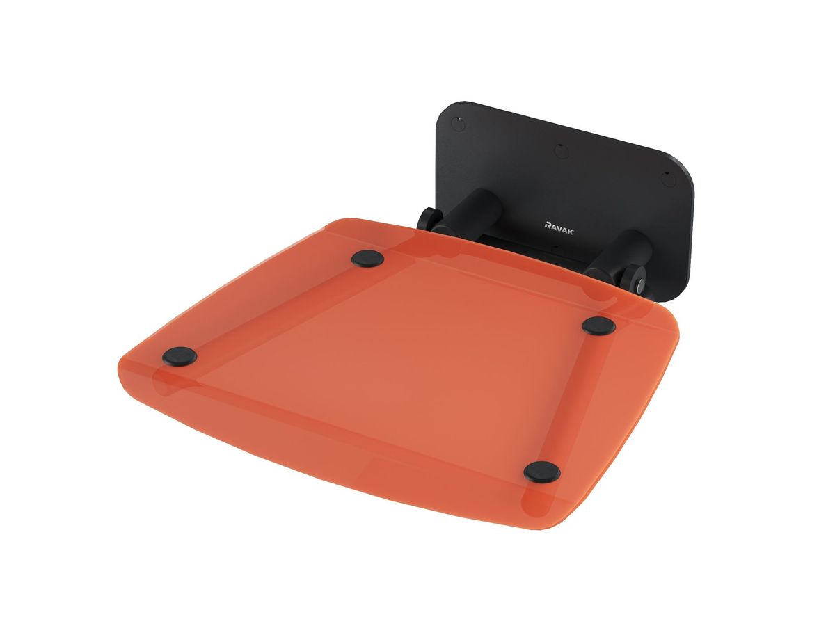 Ravak Dušo sėdynė Ovo B II, orange/juoda, B8F0000061