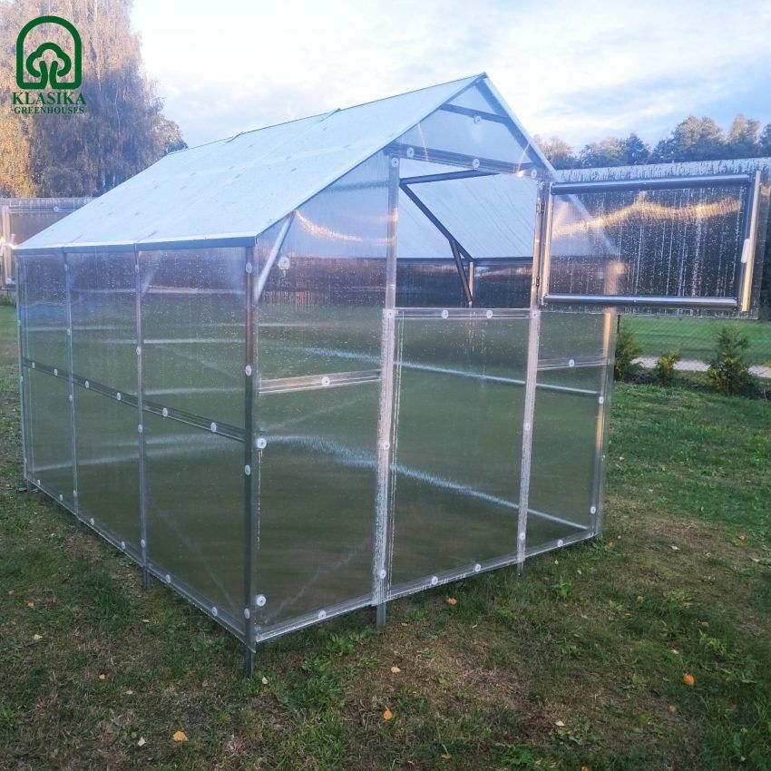 Šiltnamis KLASIKA Bernard , 2,35 x 3 m (7,05 m2 ), danga 4 mm