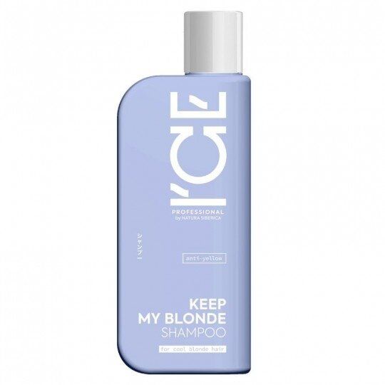 Šampūnas šviesiems plaukams ICE Keep My Blonde Anti-Yellow, 250 ml