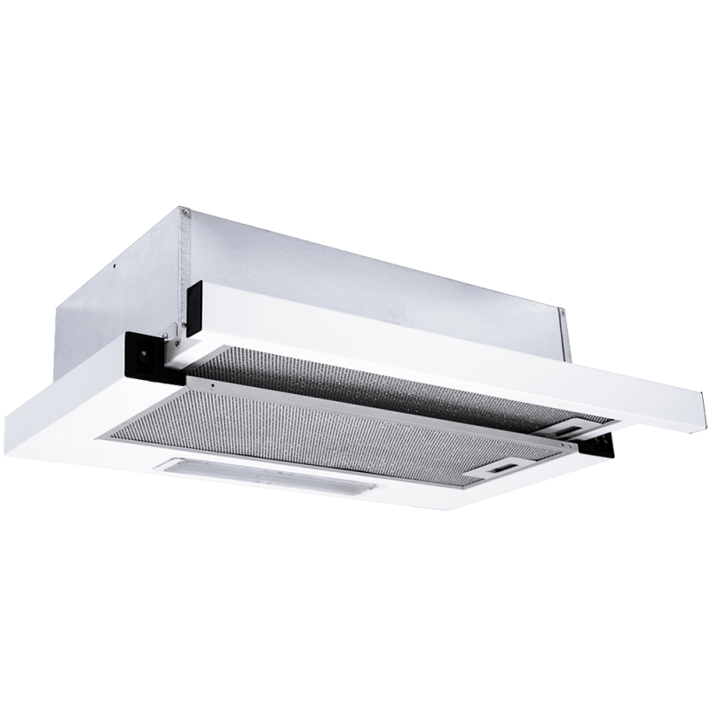 Įmontuojamas 50 cm pločio gartraukis Schlosser H3062W-50, baltas