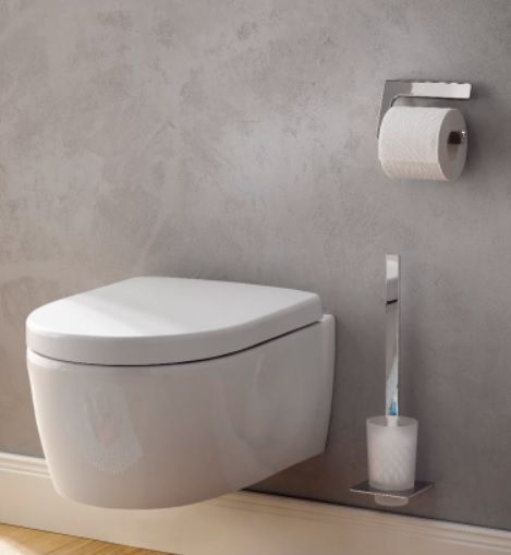 WC pakabinamas šepetys Emco Art chromas, 161500102