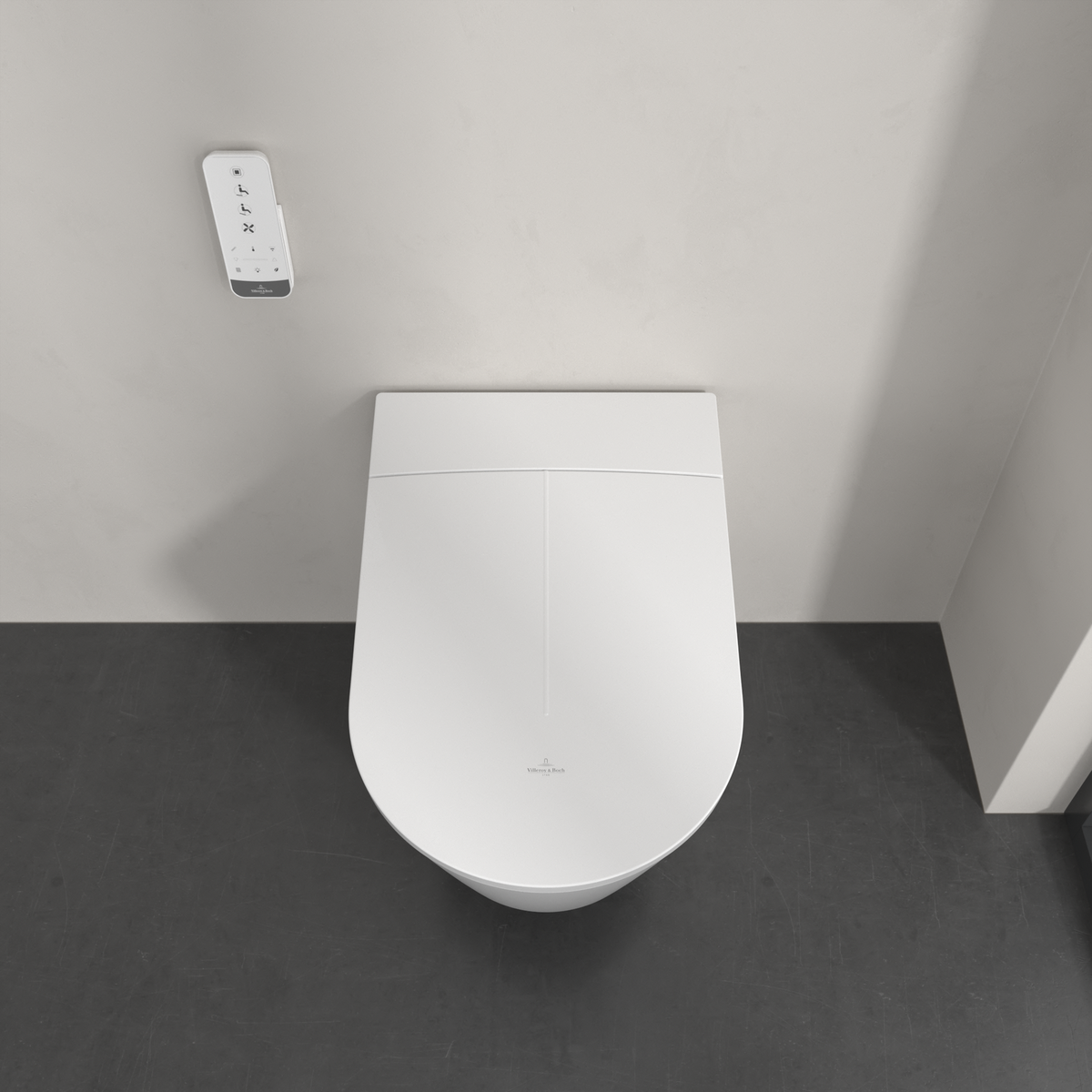 Pakabinamas klozetas Villeroy & Boch TIVO su bide funkcija, directFlush V22EM101 Pakabinamas klozetas Villeroy & Boch TIVO su bide funkcija, directFlush V22EM101