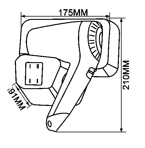 Plaukų džiovintuvas 1200W Impeco su skustuvo lizdu, baltas, HRDH45 Plaukų džiovintuvas 1200W Impeco su skustuvo lizdu, baltas, HRDH45