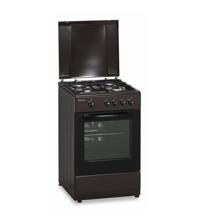 Dujinė viryklė HFSC-SME50BRW HEINNER Dujinė viryklė HFSC-SME50BRW HEINNER