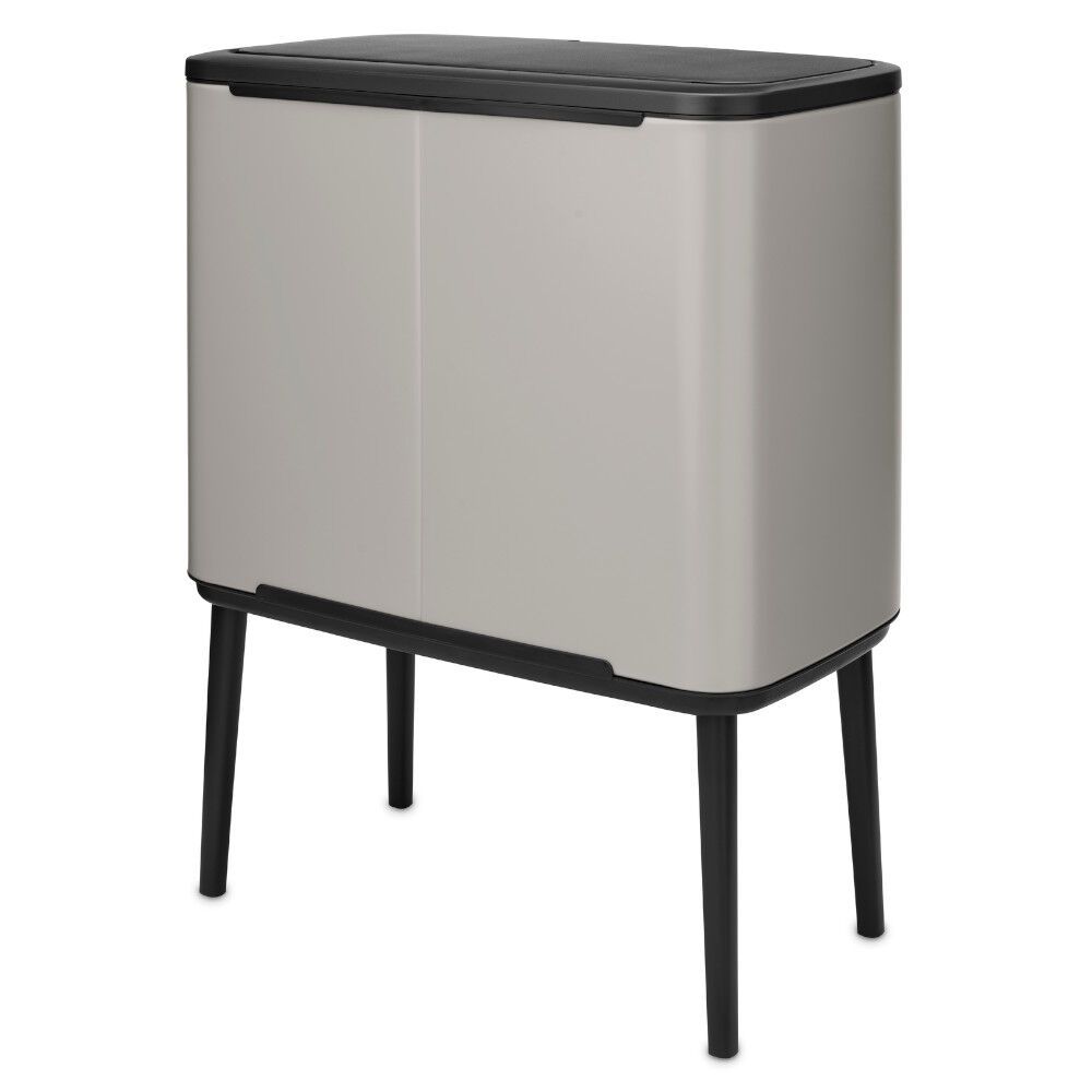 Šiukšlių dėžė Brabantia Bo Touch Bin 3x11L, Soft Grey, 316043