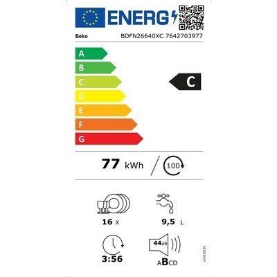 Indaplovė BEKO BDFN26640XC