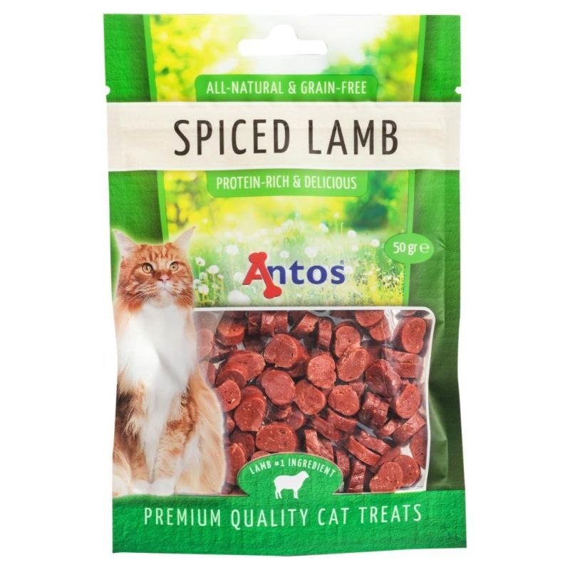 ANTOS Spiced Lamb skanėstai katėms su ėriena 50g (12), 20587P