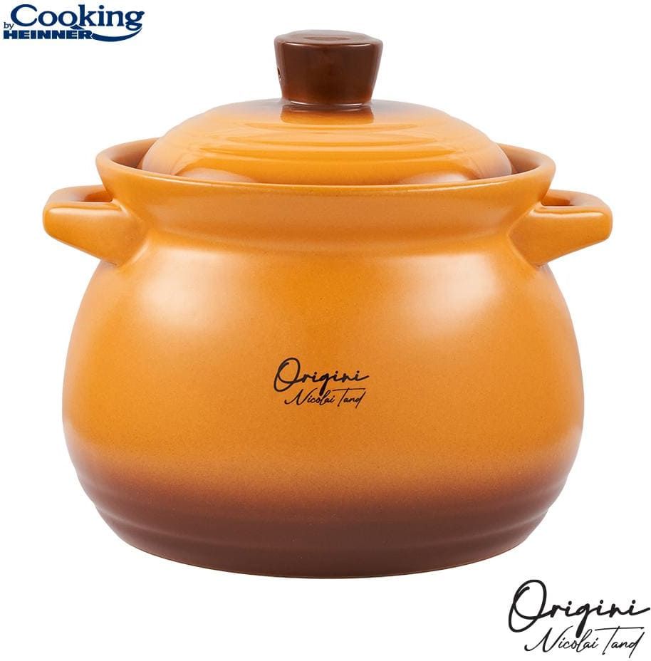Puodas keramikinis 6L 19x19.5cm HR-FJ-070 HEINNER Puodas keramikinis 6L 19x19.5cm HR-FJ-070 HEINNER
