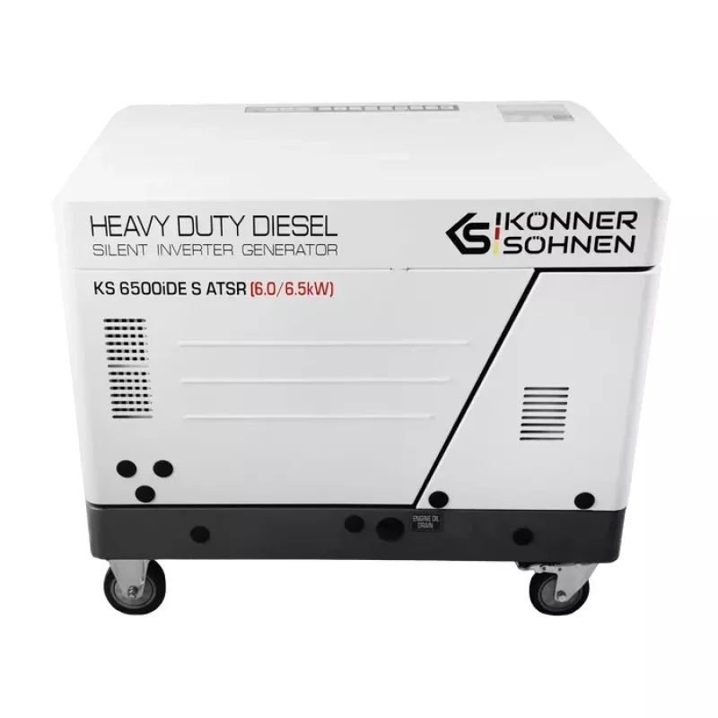 Dyzelinis inverterinis generatorius 6000 W KS 6500iDE S ATSR KONNER & SOHNEN Dyzelinis inverterinis generatorius 6000 W KS 6500iDE S ATSR KONNER & SOHNEN