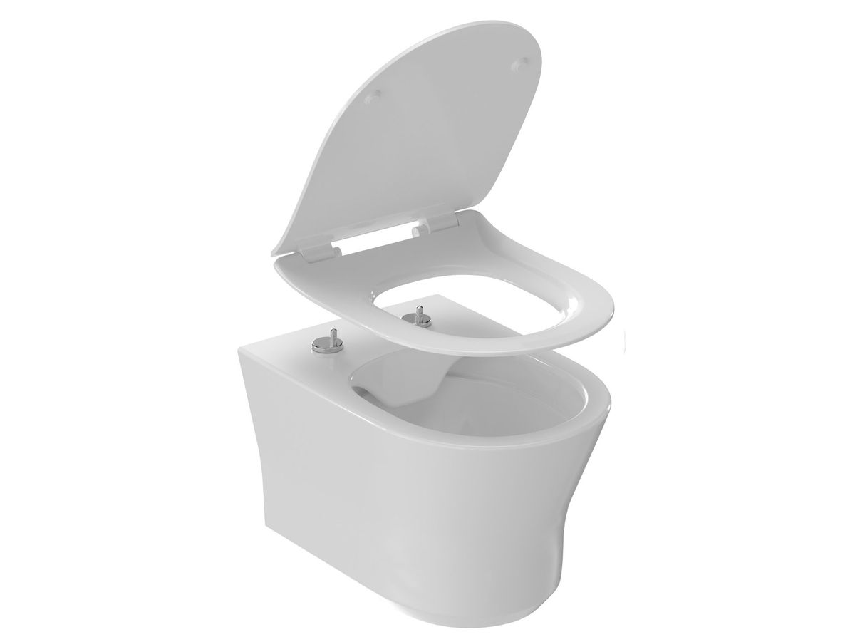 WC unitazo dangtis Ravak Ypsilon, baltas, X01961