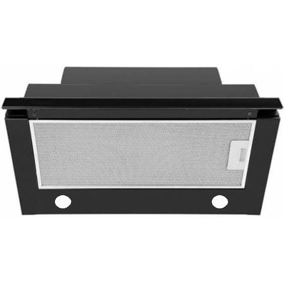 Įmontuojamas 60 cm pločio gartraukis Schlosser SMC60BL, juodas Įmontuojamas 60 cm pločio gartraukis Schlosser SMC60BL, juodas