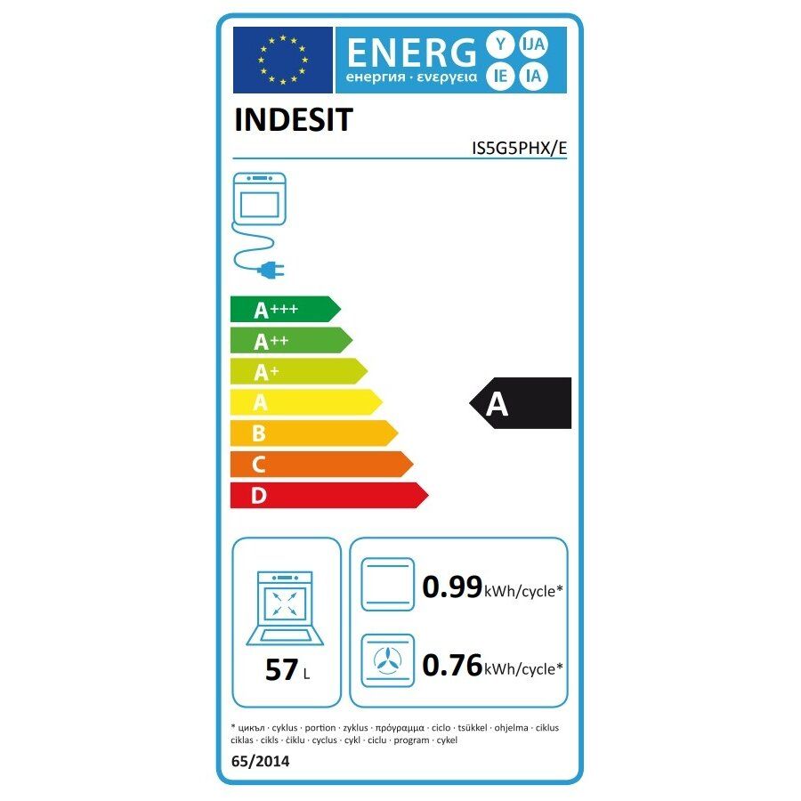 Viryklė Indesit IS5G5PHX/E