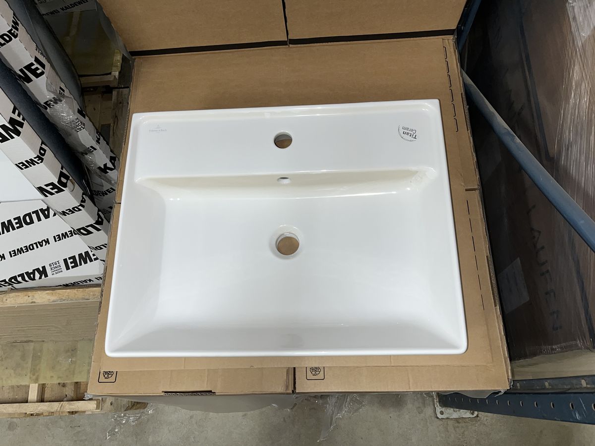 Praustuvas COLLARO 60x47 cm, baltas 4A336001