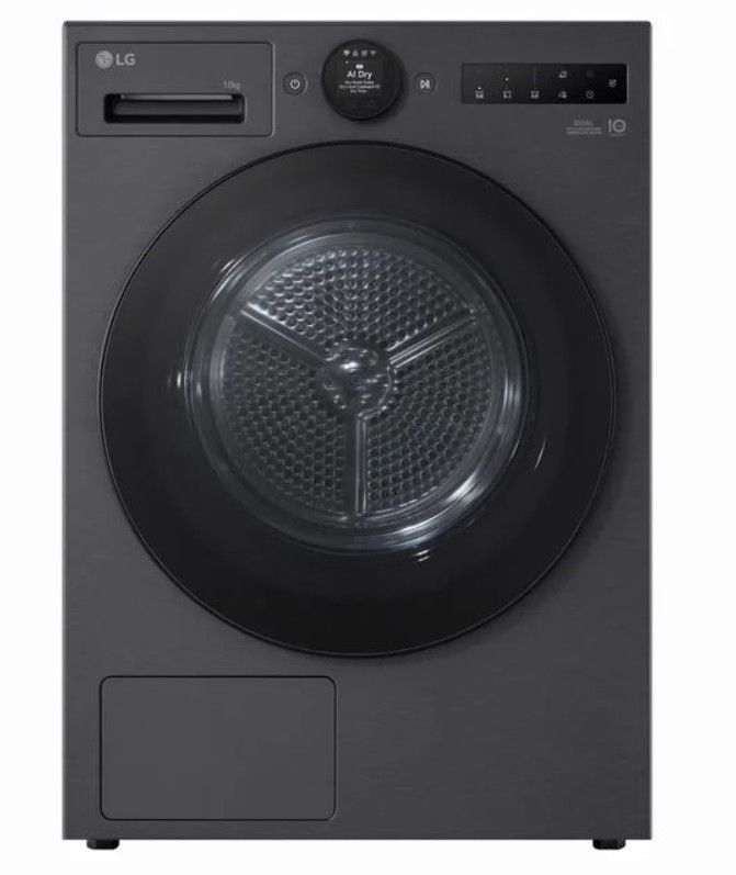 Džiovyklė LG DUAL Inverter Heat Pump, 7 serija, RHX7010TBB, 10 kg Džiovyklė LG DUAL Inverter Heat Pump, 7 serija, RHX7010TBB, 10 kg