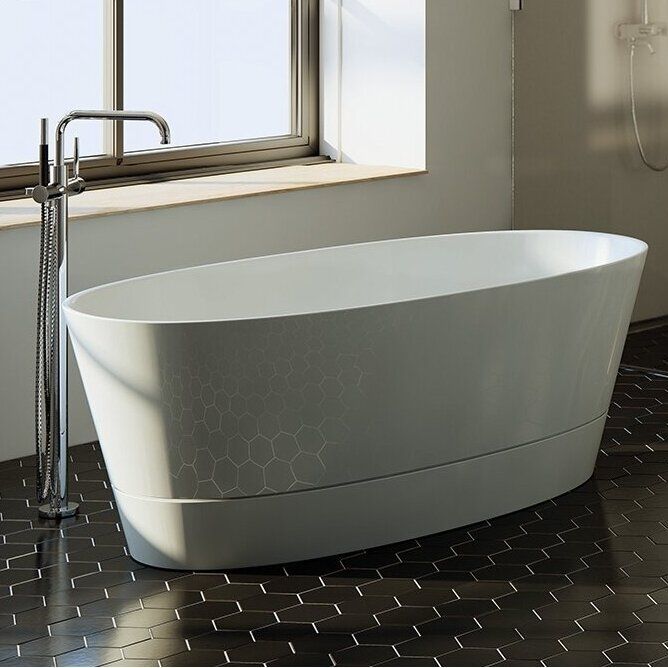 Lieto akmens vonia Bathesa Dora W 150x81 cm
