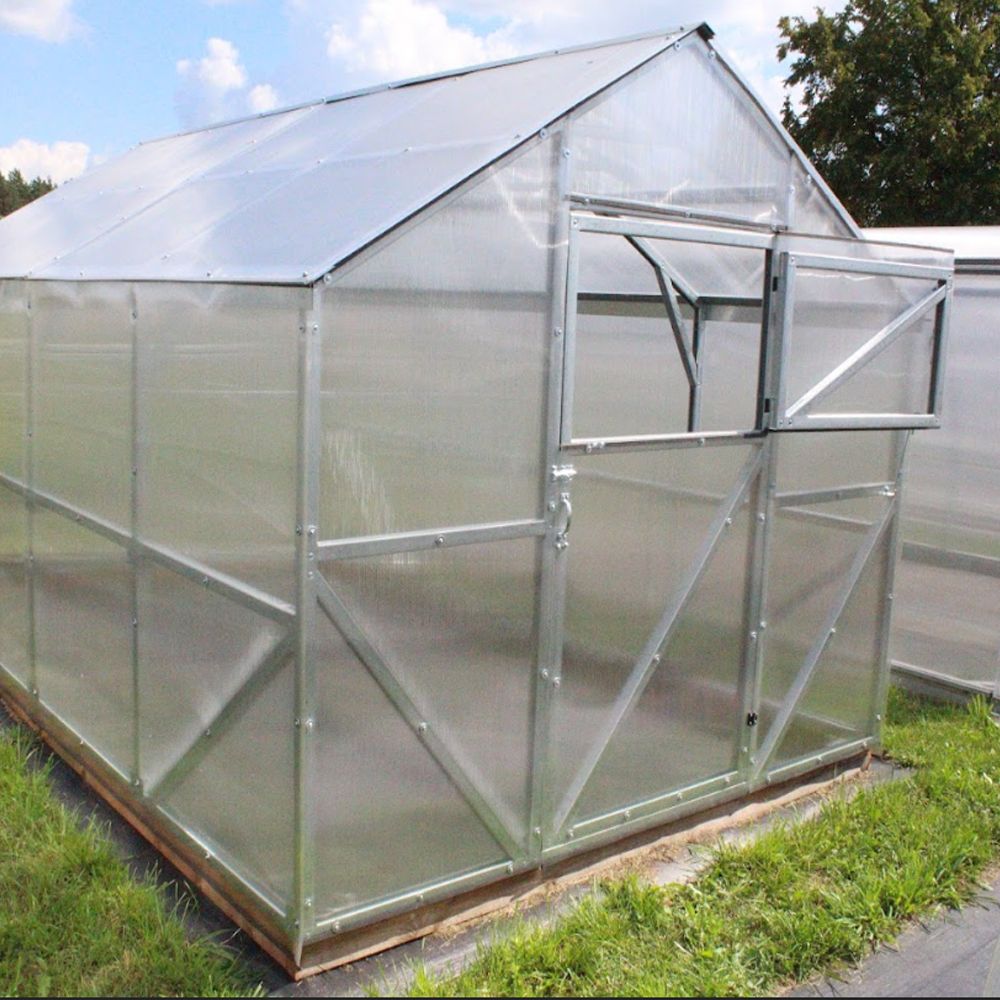 Šiltnamis Clasic 2,5x4m. 4 mm