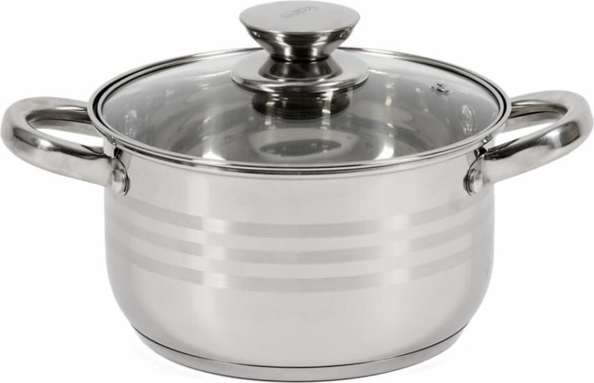 Puodas nerūdijančio plieno su teflono danga 2.5L 18x10.5cm HR-HJ-025 HEINNER Puodas nerūdijančio plieno su teflono danga 2.5L 18x10.5cm HR-HJ-025 HEINNER