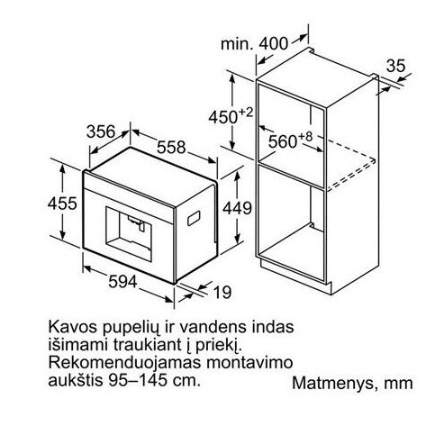 Kavos aparatas Bosch CTL636EB6