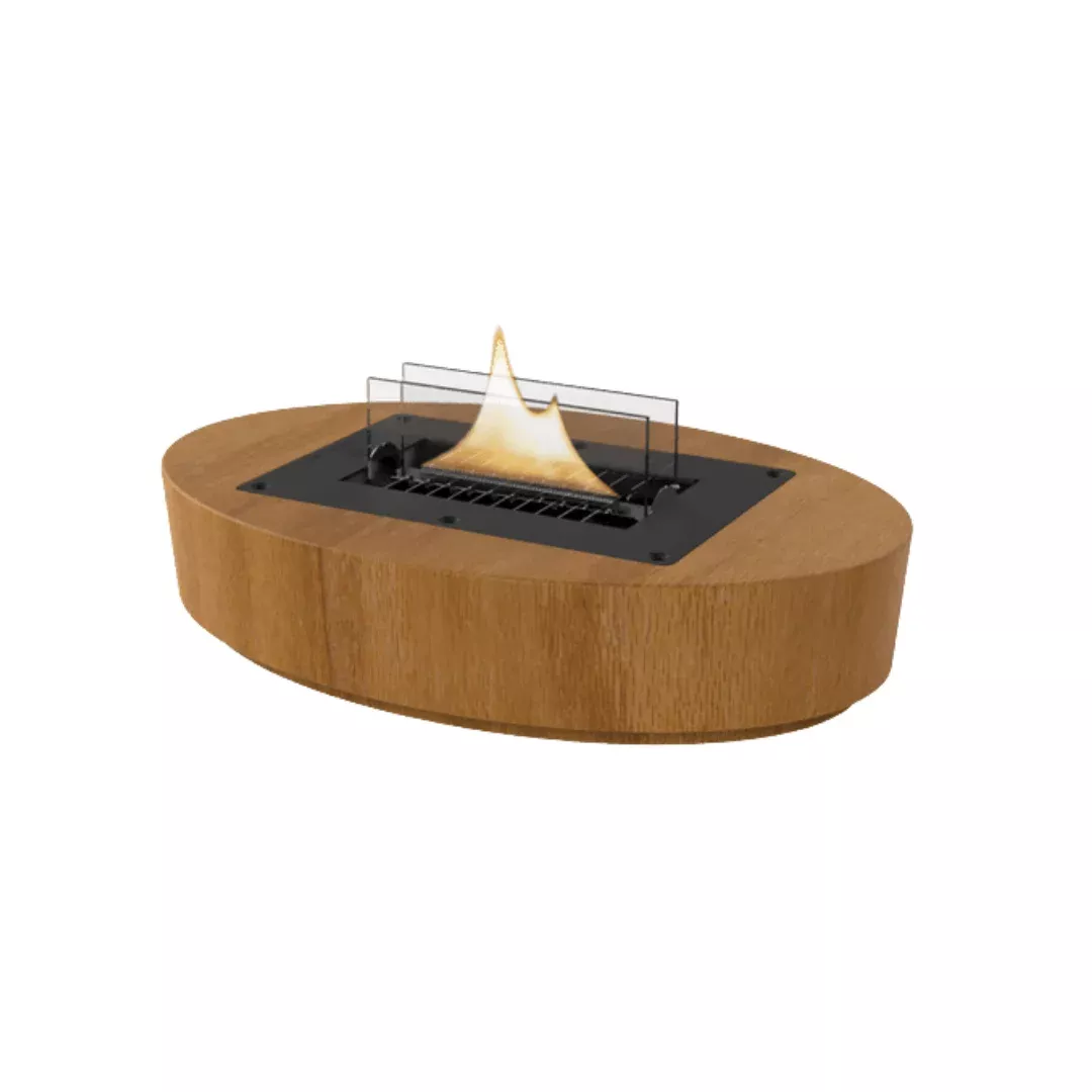 Tenderflame CARNATION 90 OAK stalo židinys, natūralios sp., naudojamas Tenderfuel skystis