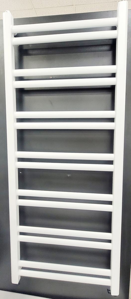 Rankšluosčių džiovintuvas Regnis Retro 44x128 cm, matinė balta (struktūrinė)