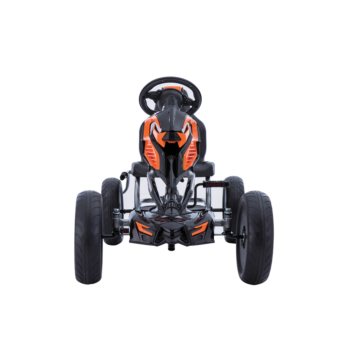Minamas vaikiškas kartingas HATIS, oranžinis/juodas Minamas vaikiškas kartingas HATIS, oranžinis/juodas