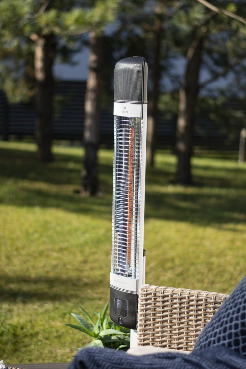 Infraraudonųjų spindulių šildytuvas “Mila-WiFi” 2500W, juodas