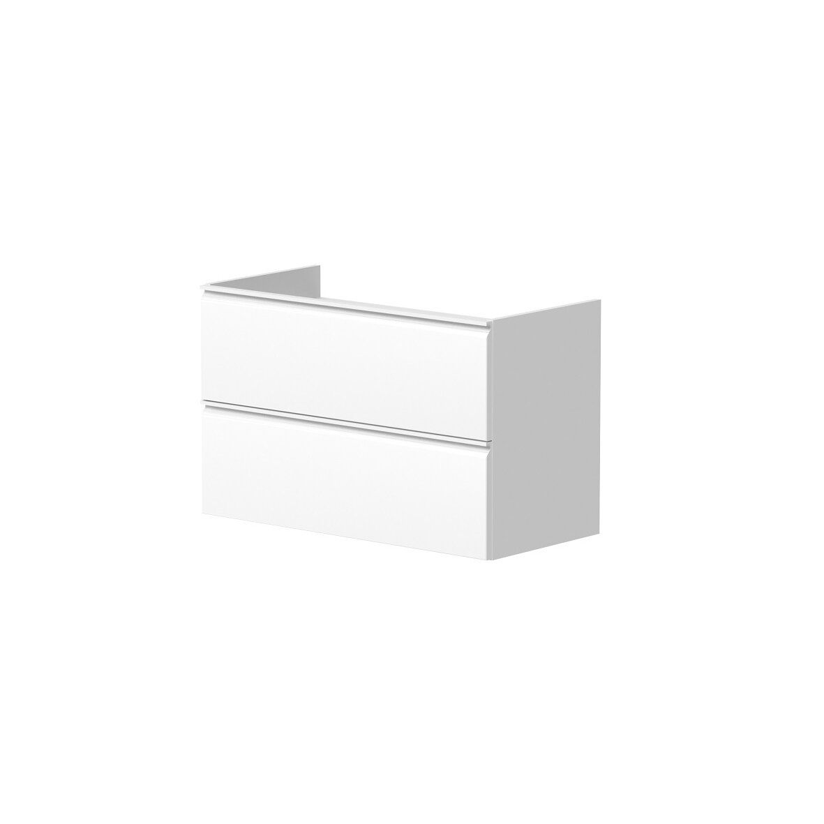 Apatinė spintelė Kame Match, matinė balta 79cm BU/8-2DR/D02-MT