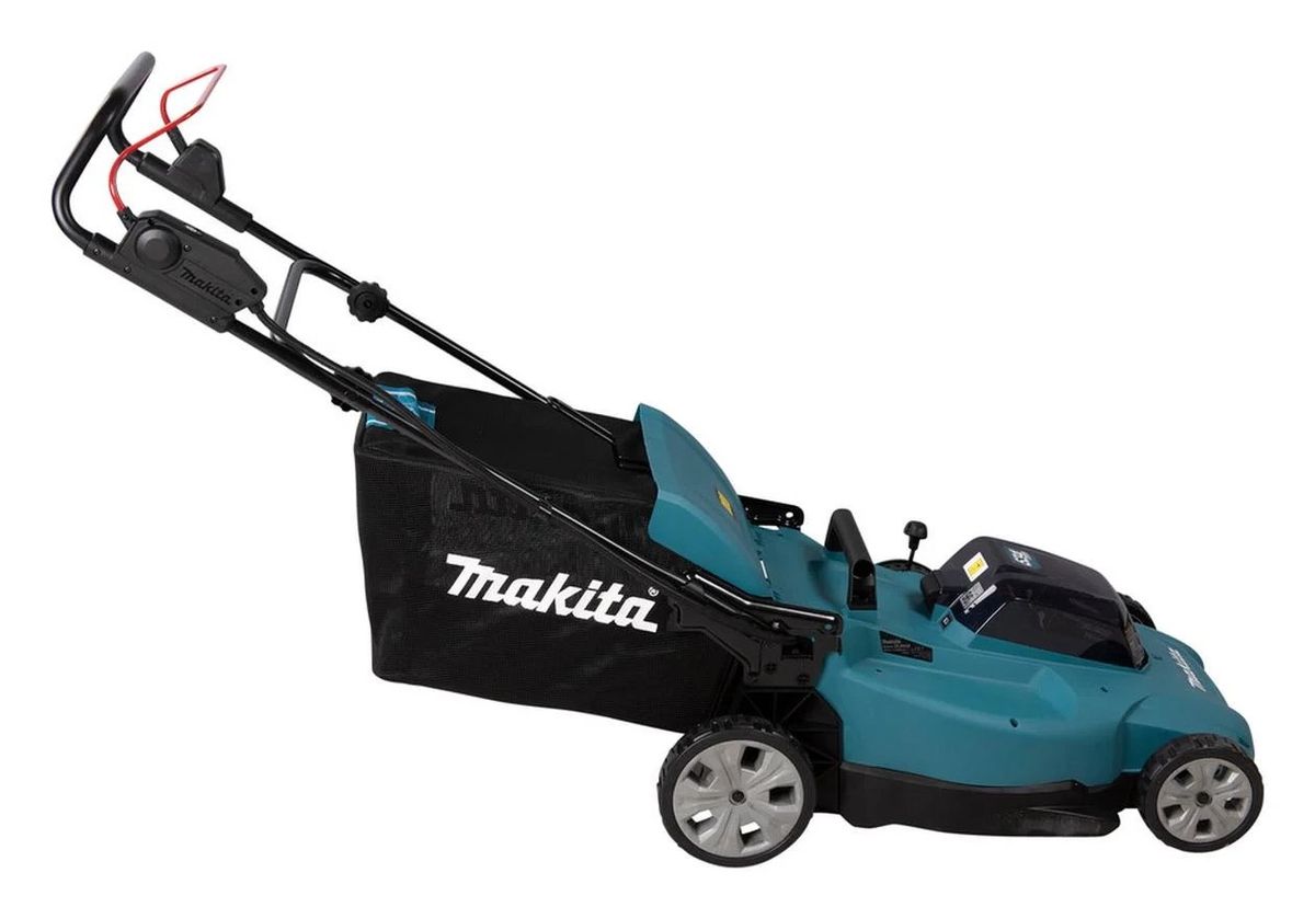 Akumuliatorinė vejapjovė Makita DLM538CT2 2x18 V 2x5,0 Ah akum. Akumuliatorinė vejapjovė Makita DLM538CT2 2x18 V 2x5,0 Ah akum.