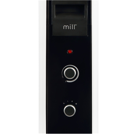 Tepalinis radiatorius Mill AB-H1000MEC,1000 W | Galios lygių skaičius: 3 | Tinka patalpoms iki 12–16 m² | Balta