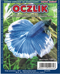 AKWEN Šaldytas pašaras žuvims OCZLIK (ciklopas) 100g, AKW9626