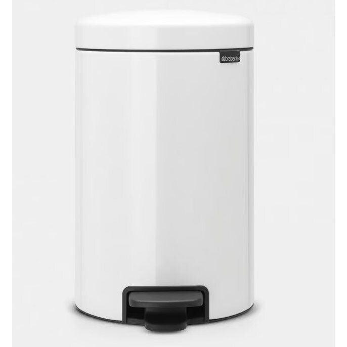 Šiukšlių dėžė NEWICON, 20 L, white, 111846