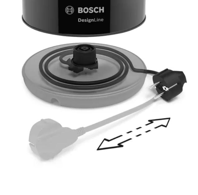 Virdulys BOSCH TWK3P423 Virdulys BOSCH TWK3P423