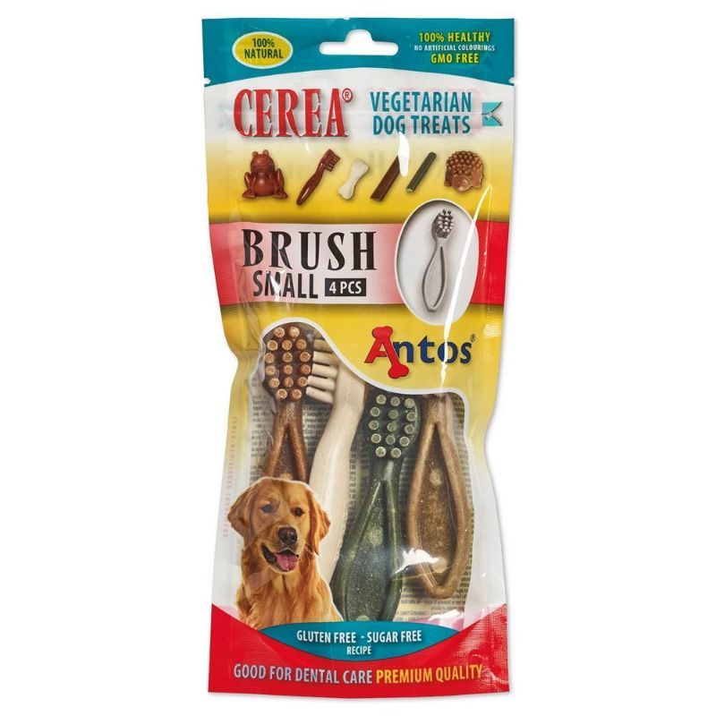 ANTOS Brush krakmoliniai šepetukai 11cm 4vnt, 20627P