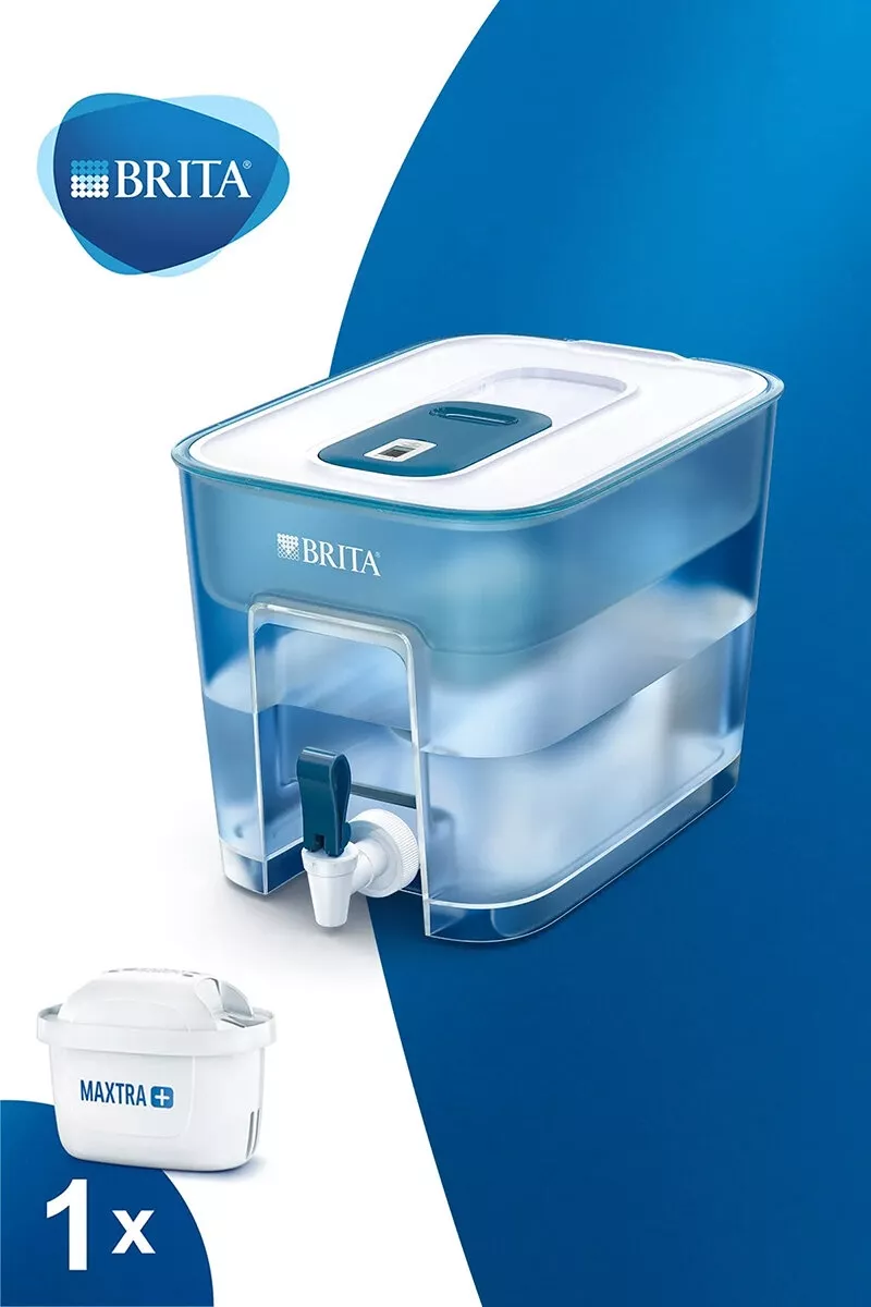 Didelės talpos profesionalus BRITA vandens filtravimo indas Flow (8,2l) mėlynas + kasetė BRITA Maxtra 4006387130350,1052727 Didelės talpos profesionalus BRITA vandens filtravimo indas Flow (8,2l) mėlynas + kasetė BRITA Maxtra 4006387130350,1052727