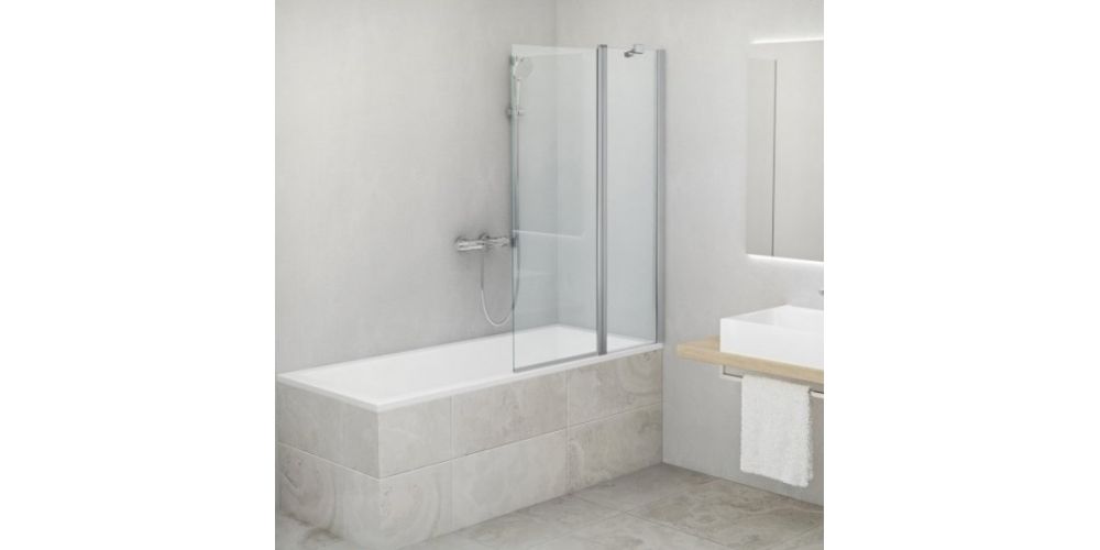 Vonios sienelė Roth CI BAF 110 cm, chromas Vonios sienelė Roth CI BAF 110 cm, chromas